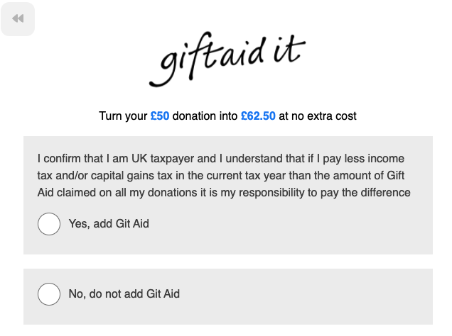Gift Aid